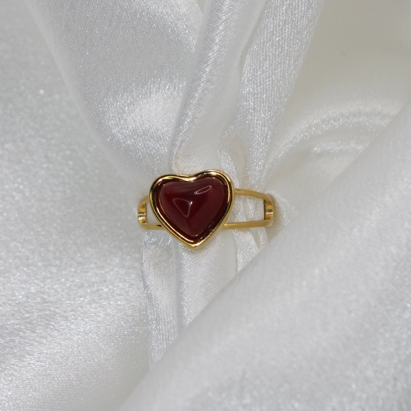 Red Heart Ring