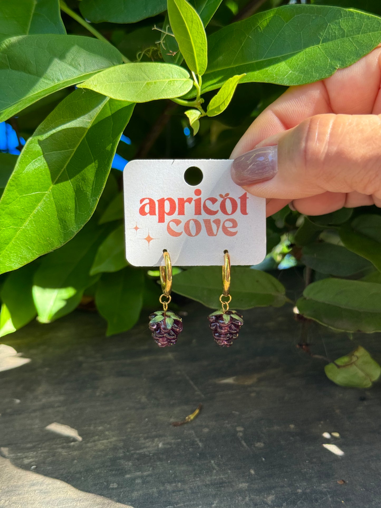 Grape Earrings