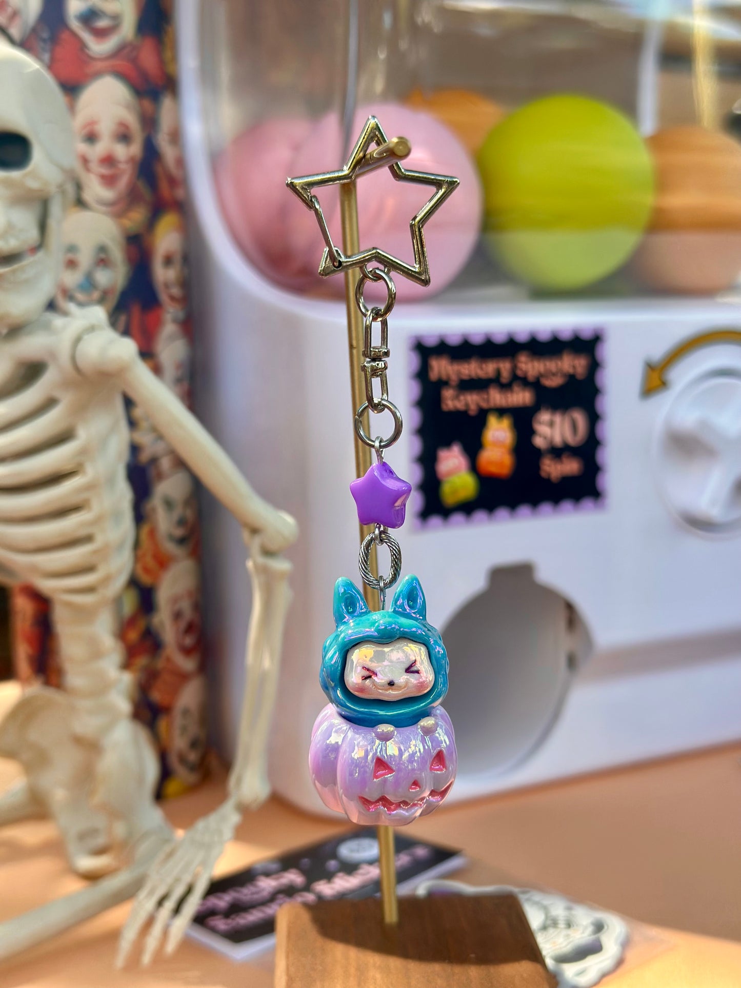 Spooky Mystery Keychain