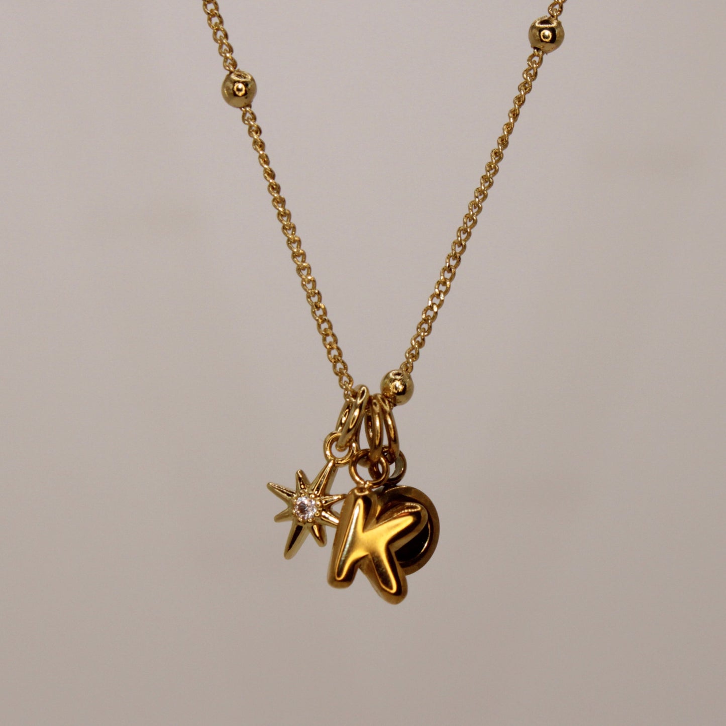 Twisted Romance Charm Necklace