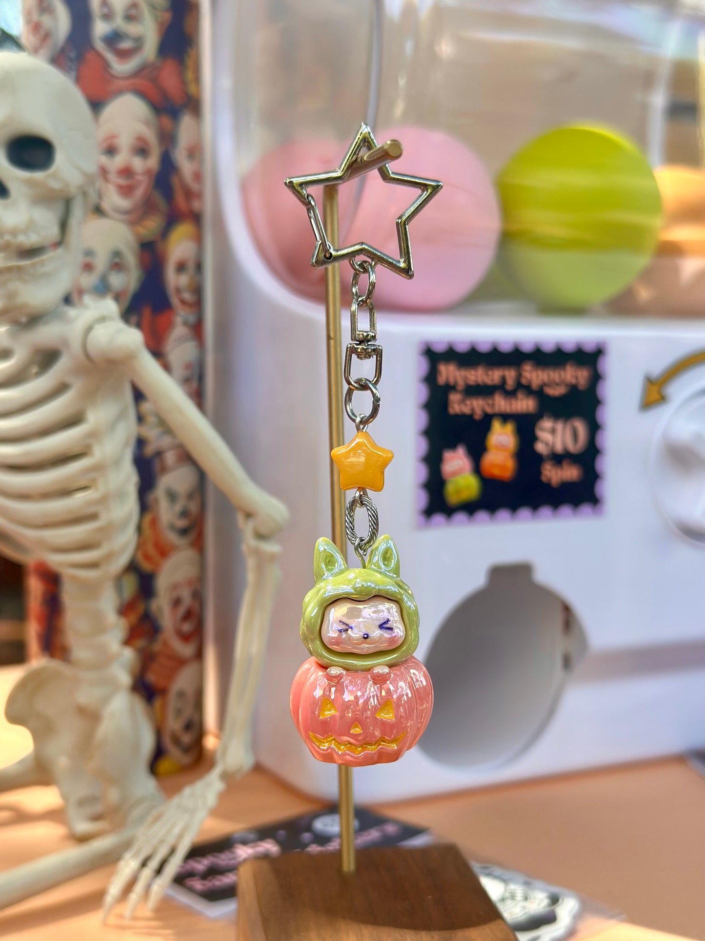 Spooky Mystery Keychain