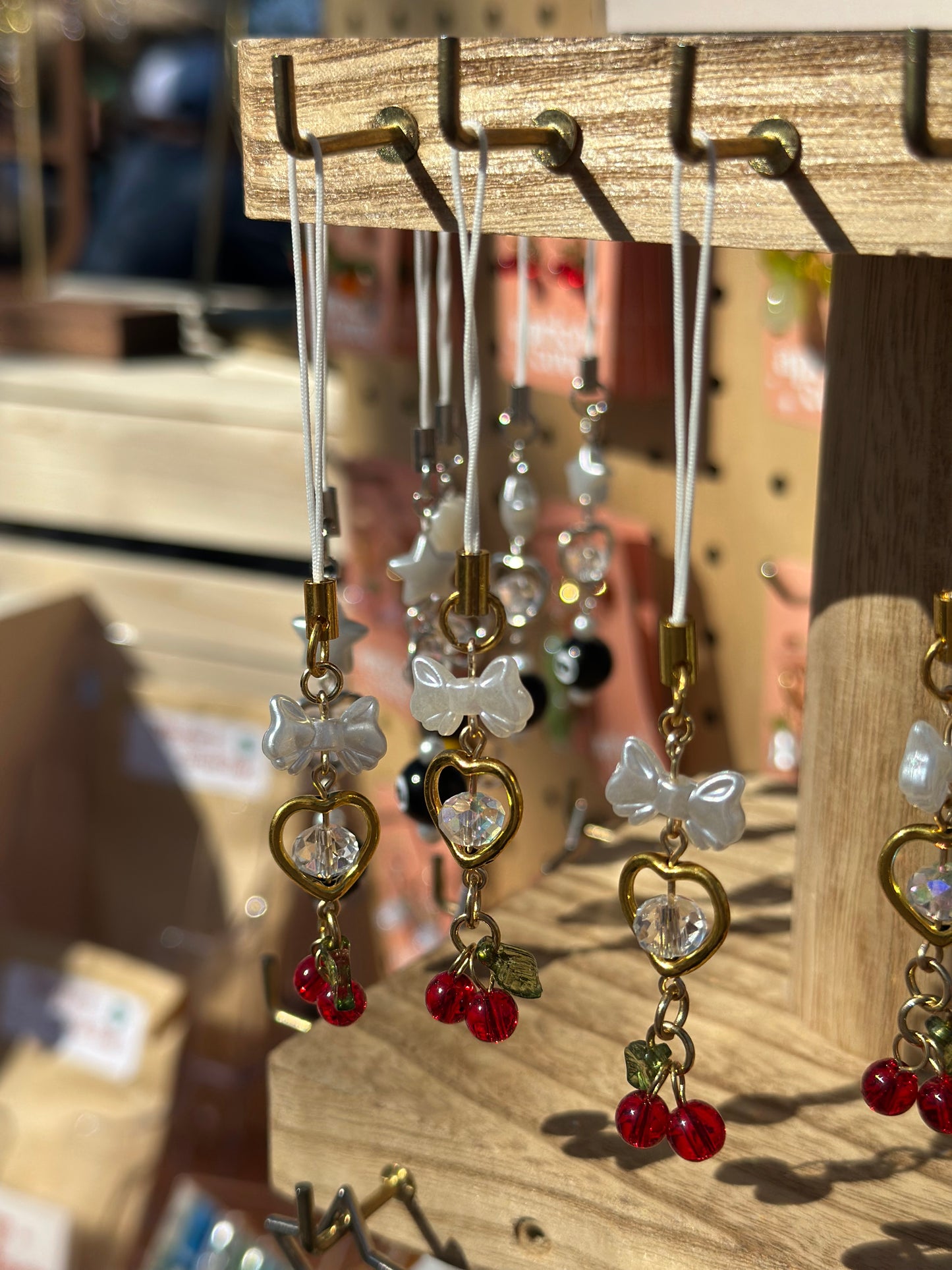 Cherry Phone Charm