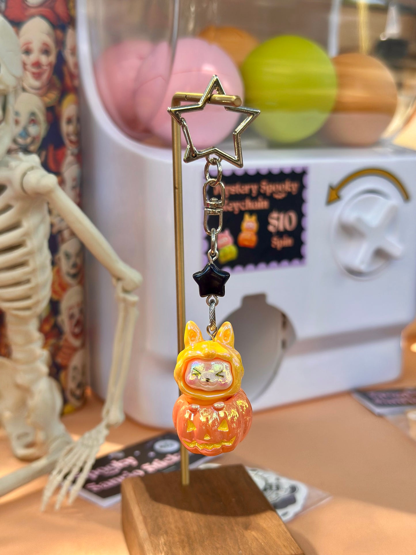 Spooky Mystery Keychain