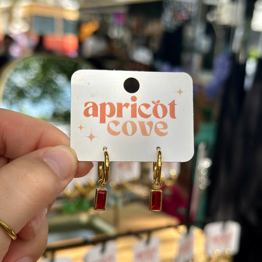 Crimson Earrings