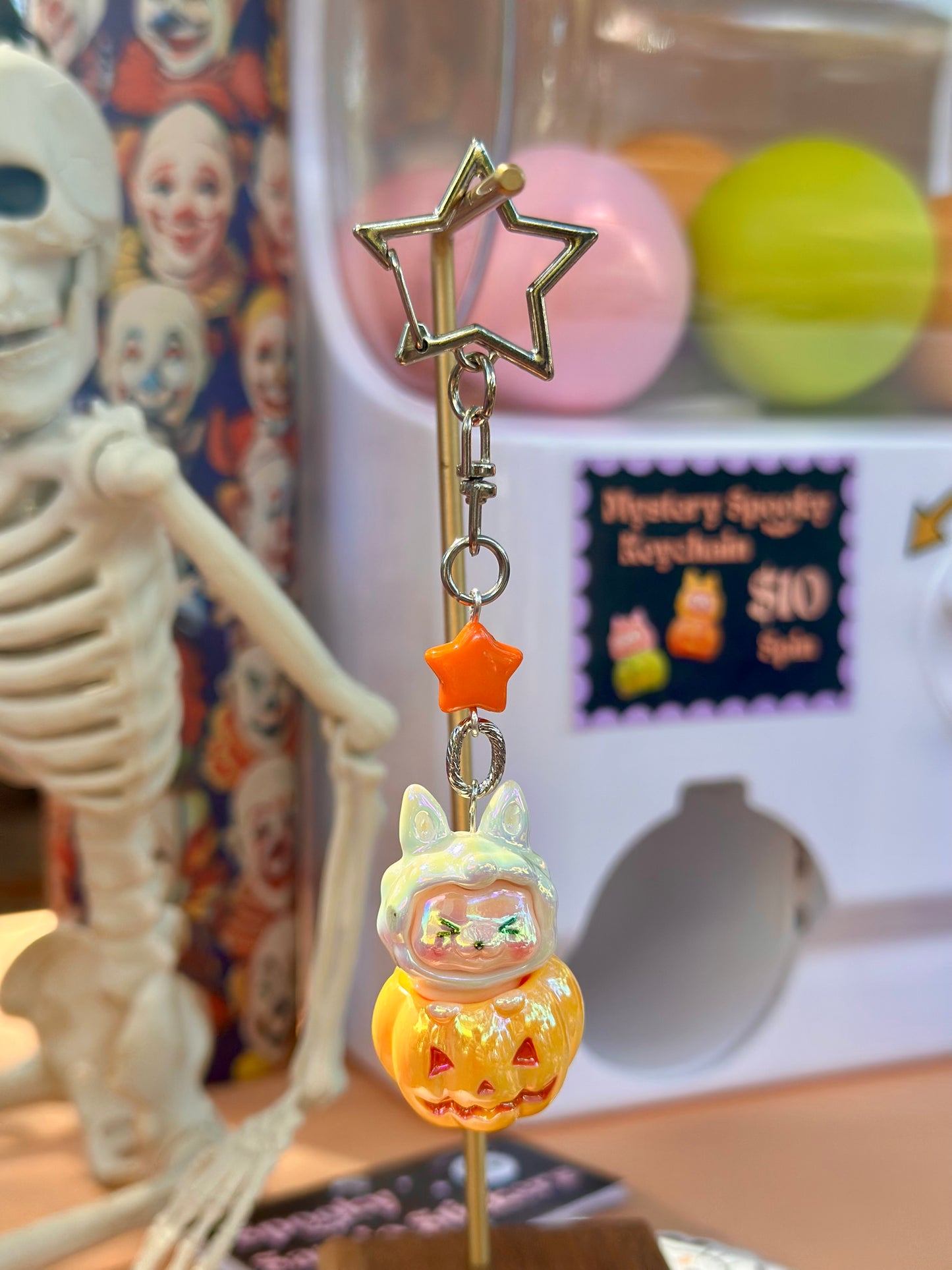 Spooky Mystery Keychain
