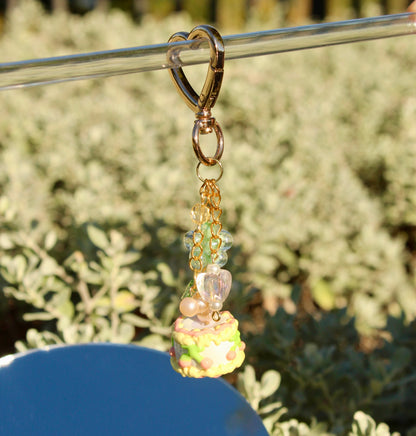 Gold Heart Keychain