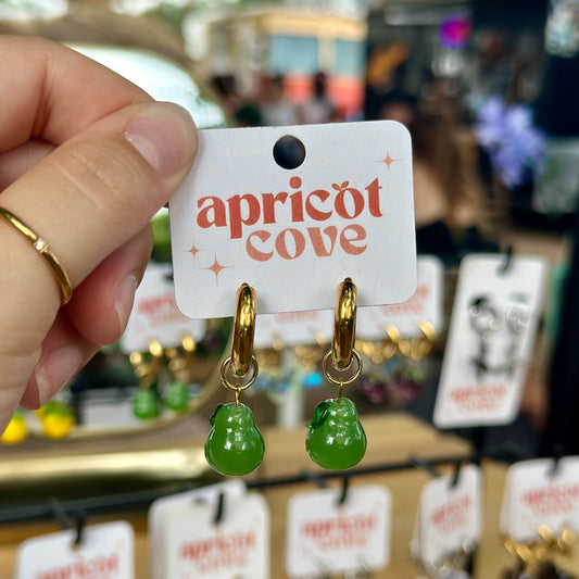 Pear Earrings