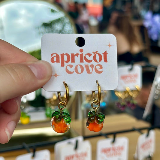 Orange Earrings