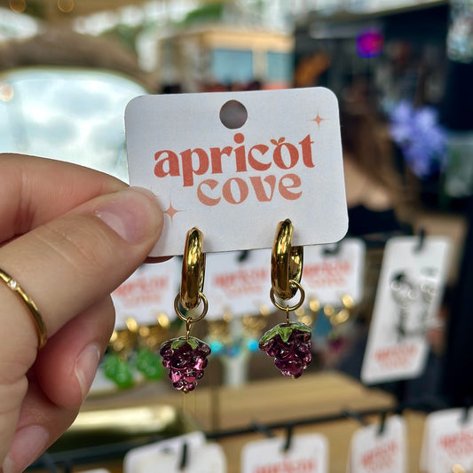 Grape Earrings