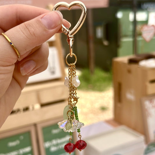 Cherry Bag Charm
